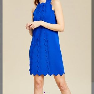 TED BAKER LONDON Rianori Scalloped Trim Shift